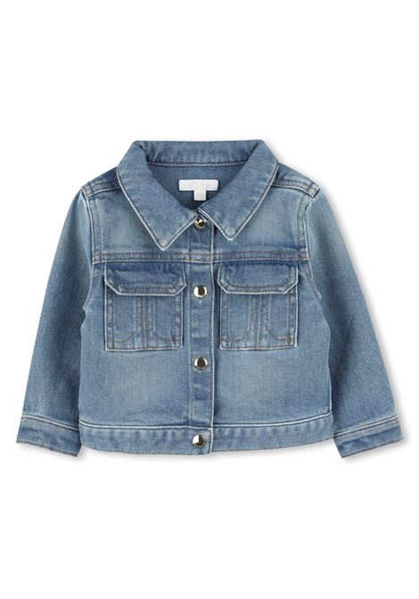 Giacca denim con applicazione CHLOE' KIDS | C20546Z04